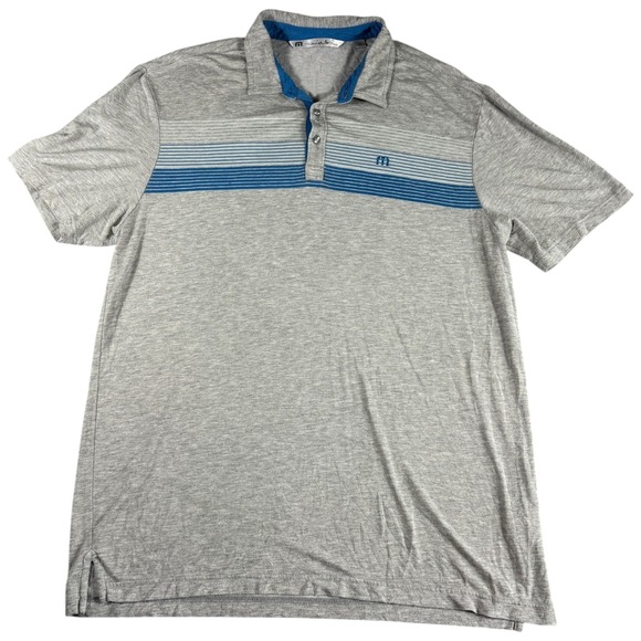 TravisMathew Other - Travis Mathew Polo Shirt Mens XL Gray Golf Lightweight Premium Performance Work